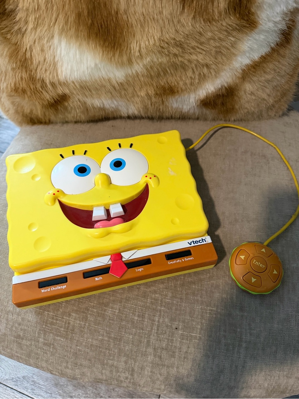 VTech SpongeBob Learning Laptop - Yellow works great